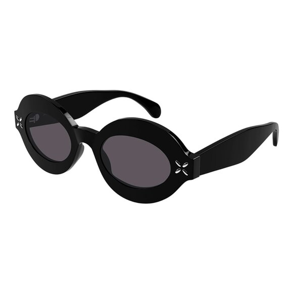 NEW AZZEDINE ALAIA SUNGLASSES BLACK WOMEN EYEWEAR - Picture 1 of 3